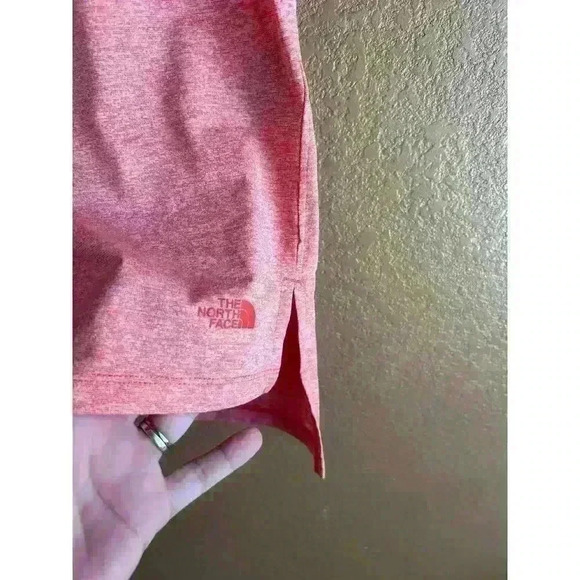 The North Face Women's Dawndream Muscle Tee Retro Orange Heather Size Large EUC - Picture 6 of 10